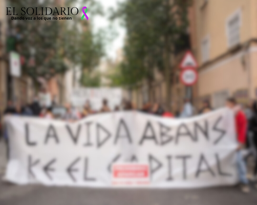 protesta por los deshaucios