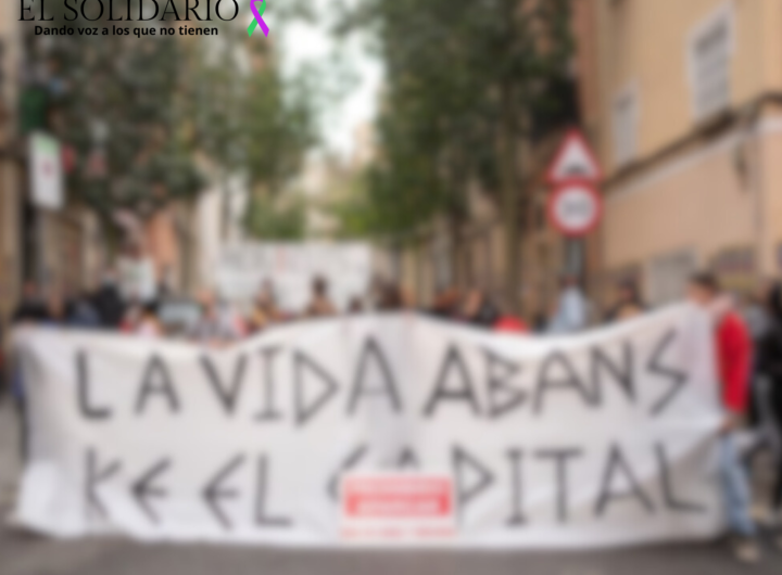 protesta por los deshaucios