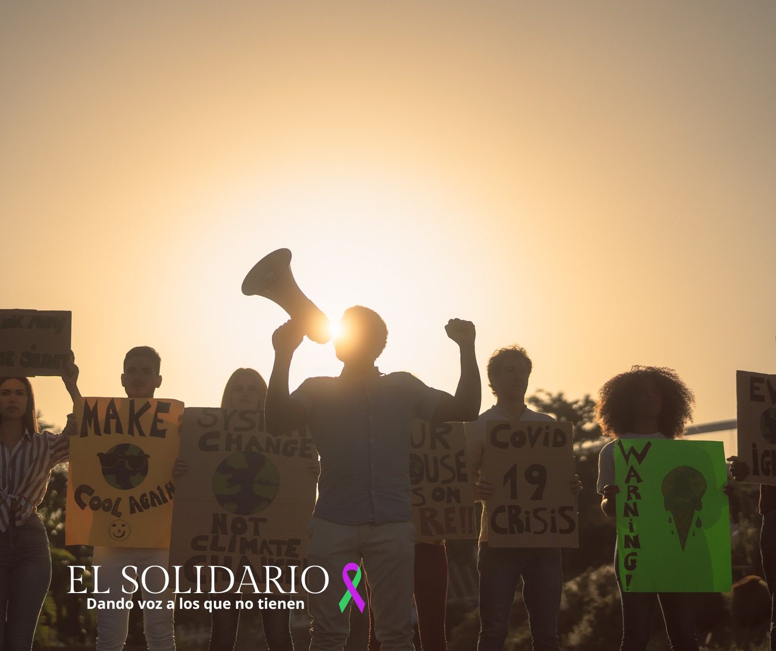 Ciudadanos del mundo exigen acción climática inmediata.