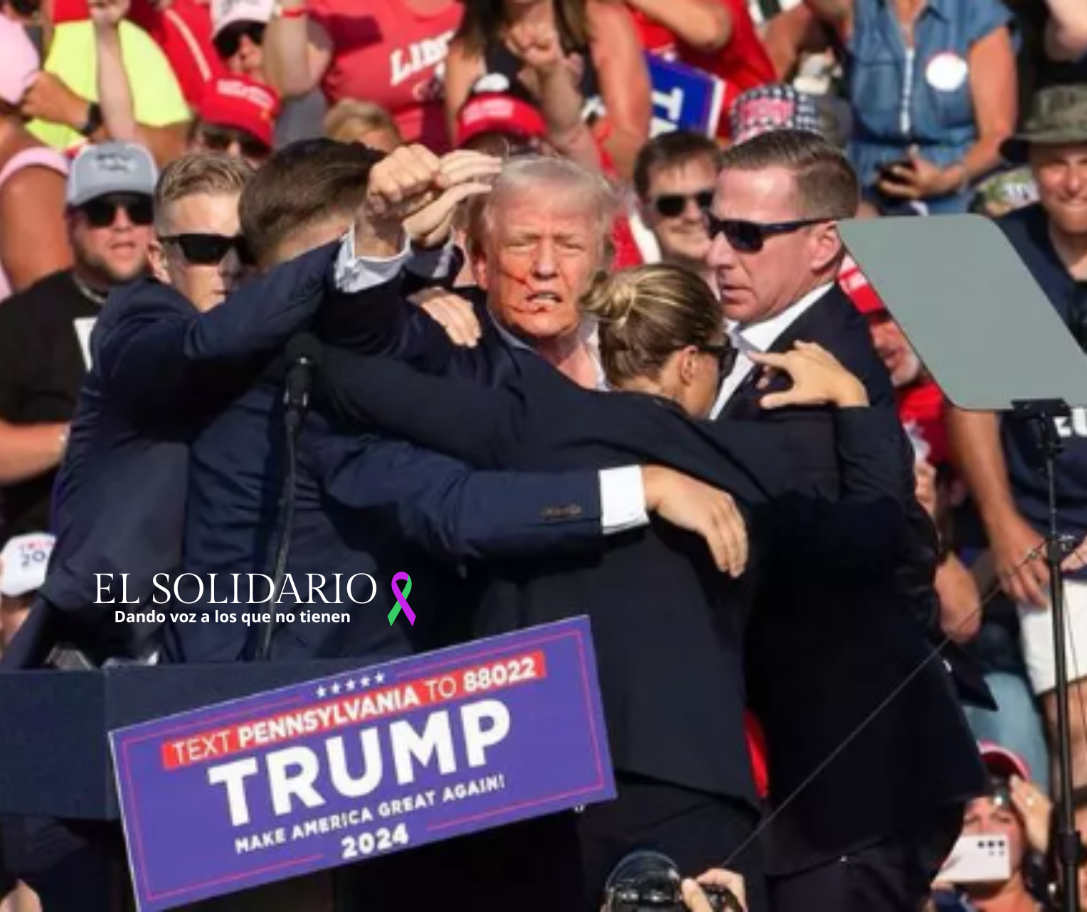 Urgente: Donald Trump herido en un atentado durante un mitin en Pensilvania