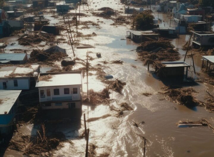 Deslizamientos de tierras por inundaciones en la India