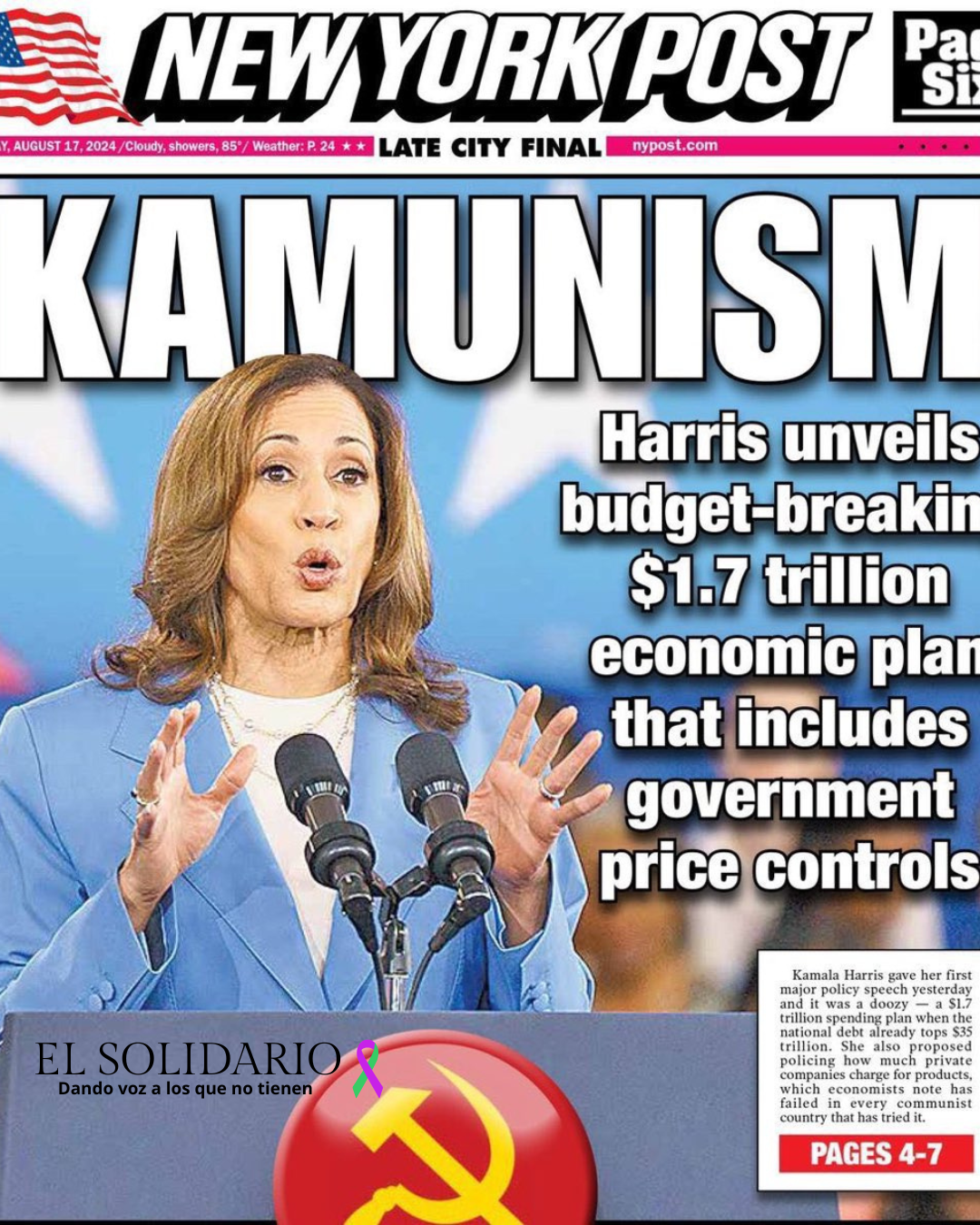 Kamunism, el debate político que enciende a Estados Unidos