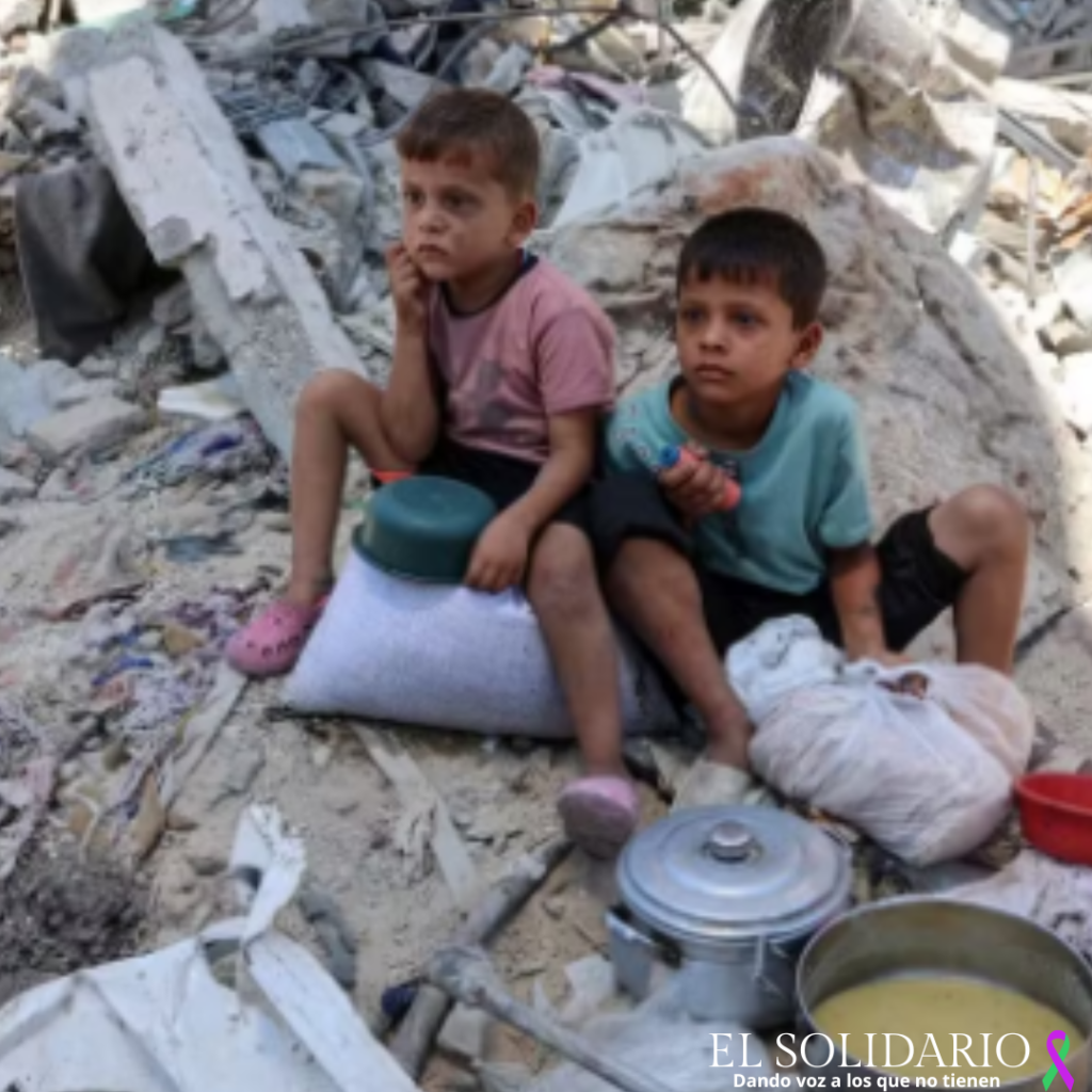 niños palestinos