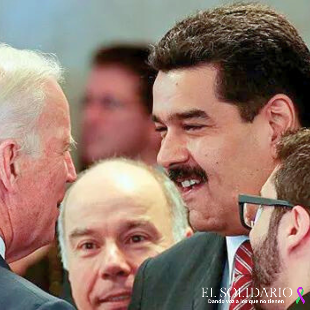 Biden y Maduro