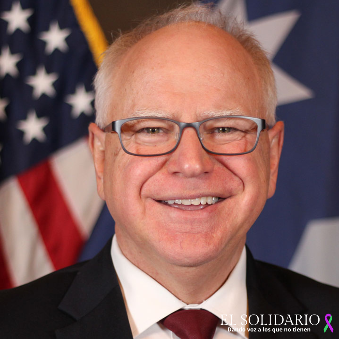 Quién es Tim Walz, elegido por Kamala Harris como vicepresidente para las elecciones de EE.UU.