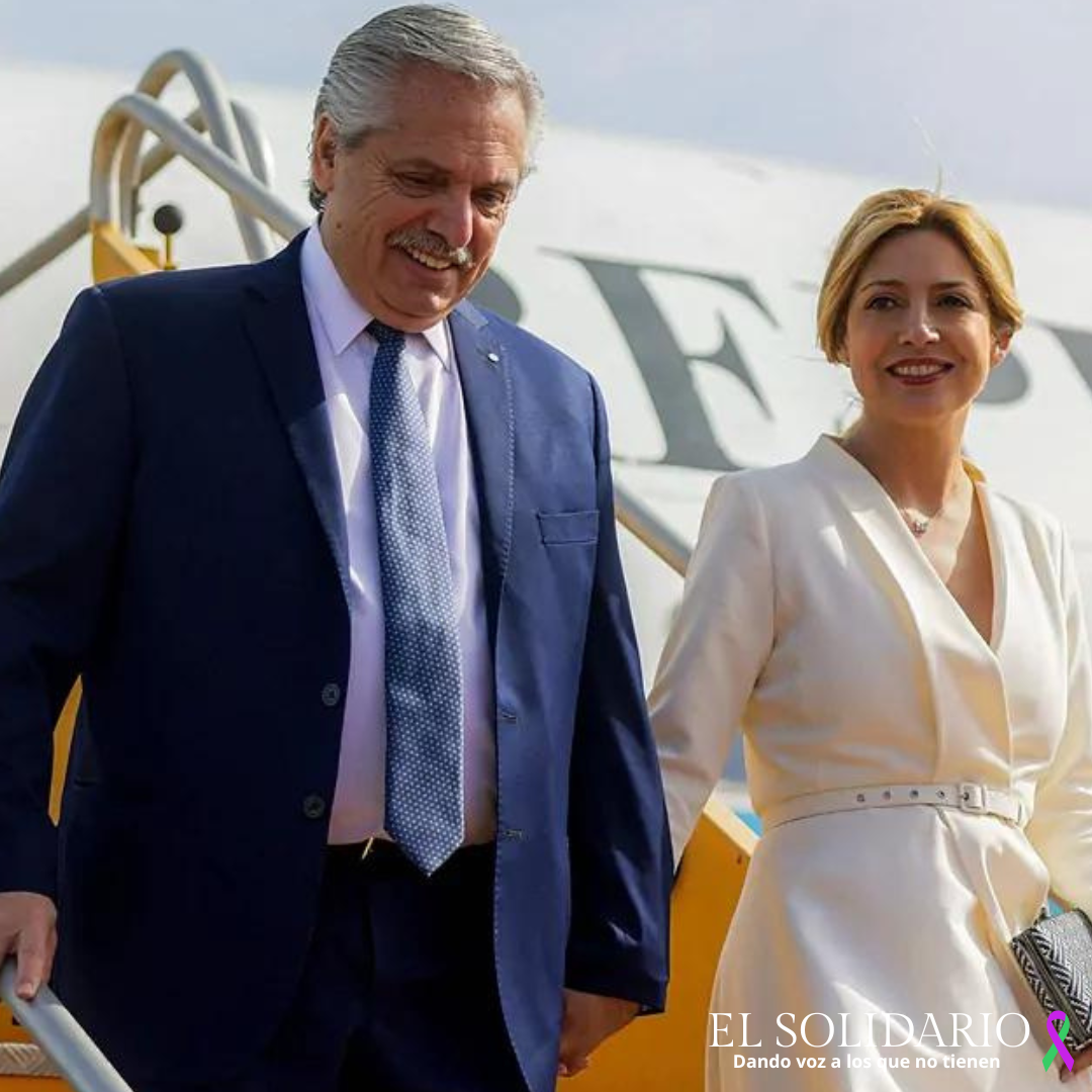 Ex primera dama de Argentina denuncia a Alberto Fernández por violencia doméstica; la justicia le prohíbe salir del país