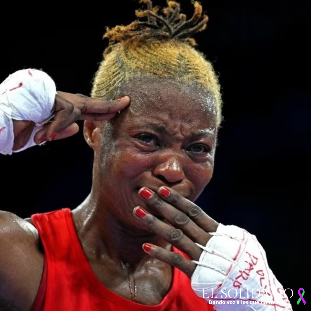Durante las Olimpiadas, boxeadora congoleña denuncia la violencia en su país