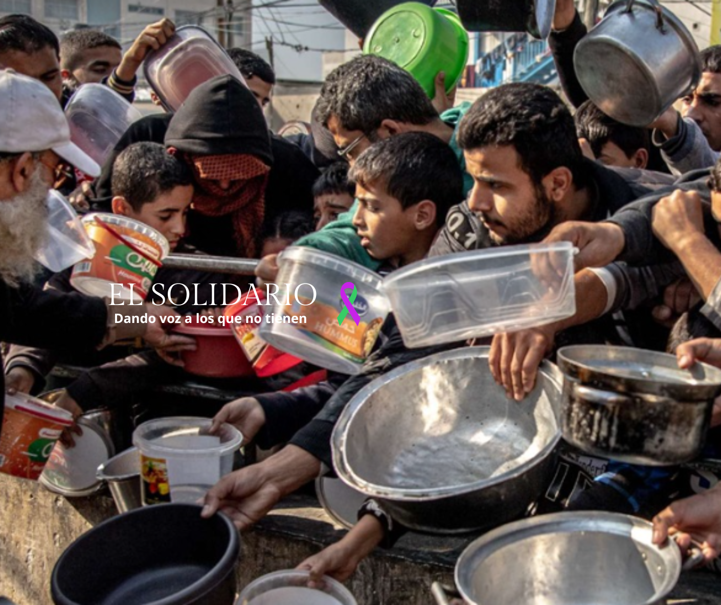 Israel usa la hambruna como estrategia genocida en Gaza; 2.3 millones de palestinos padecen hambre
