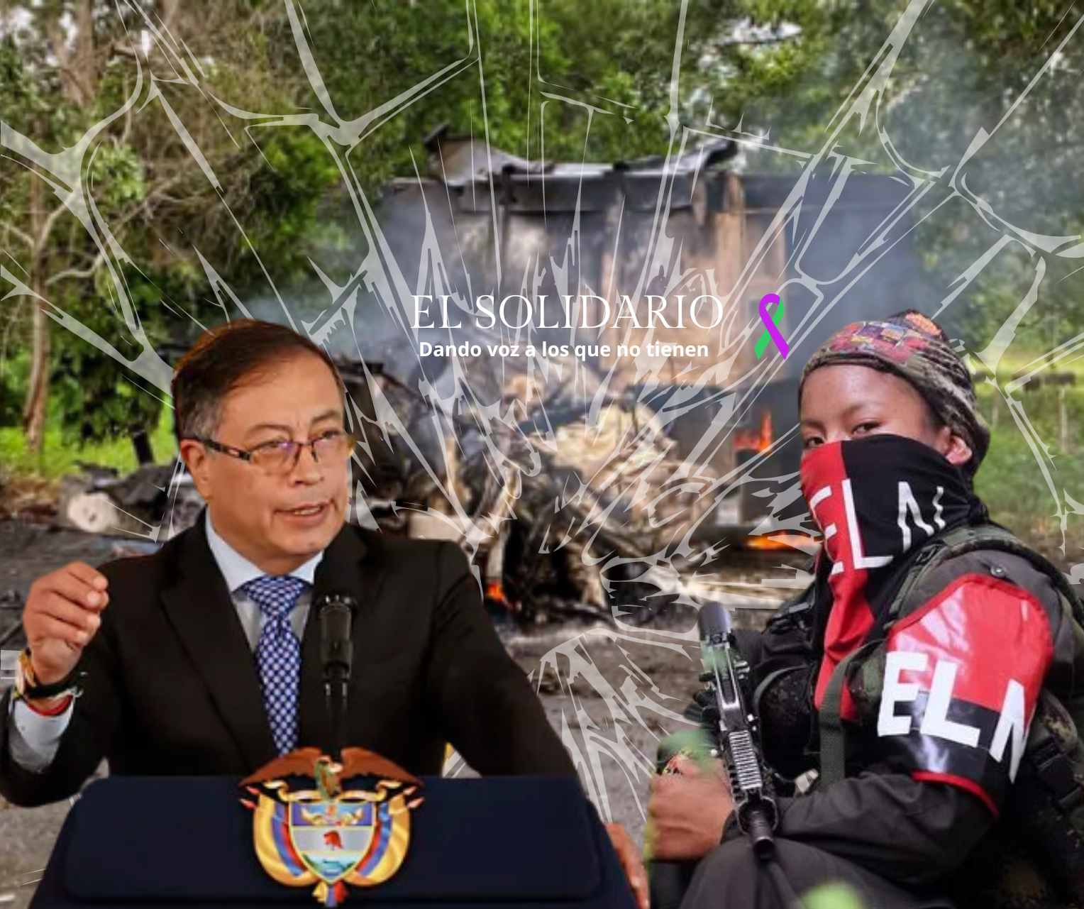 Gustavo Petro anuncia fin del proceso de paz con el ELN en Colombia, tras atentado terrorista en Arauca