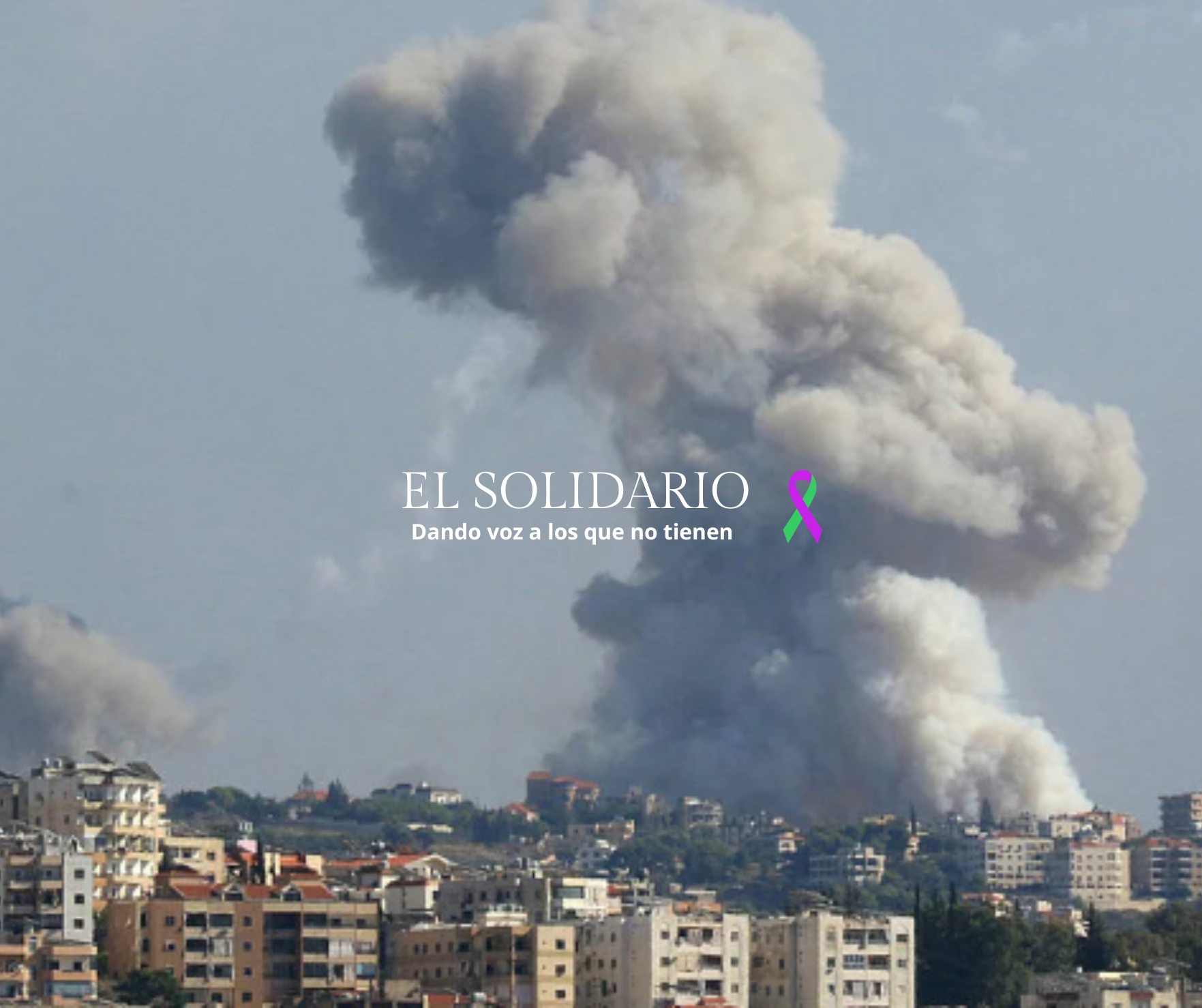 Israel intensifica ataques aéreos en Beirut y prepara ofensiva terrestre en Líbano