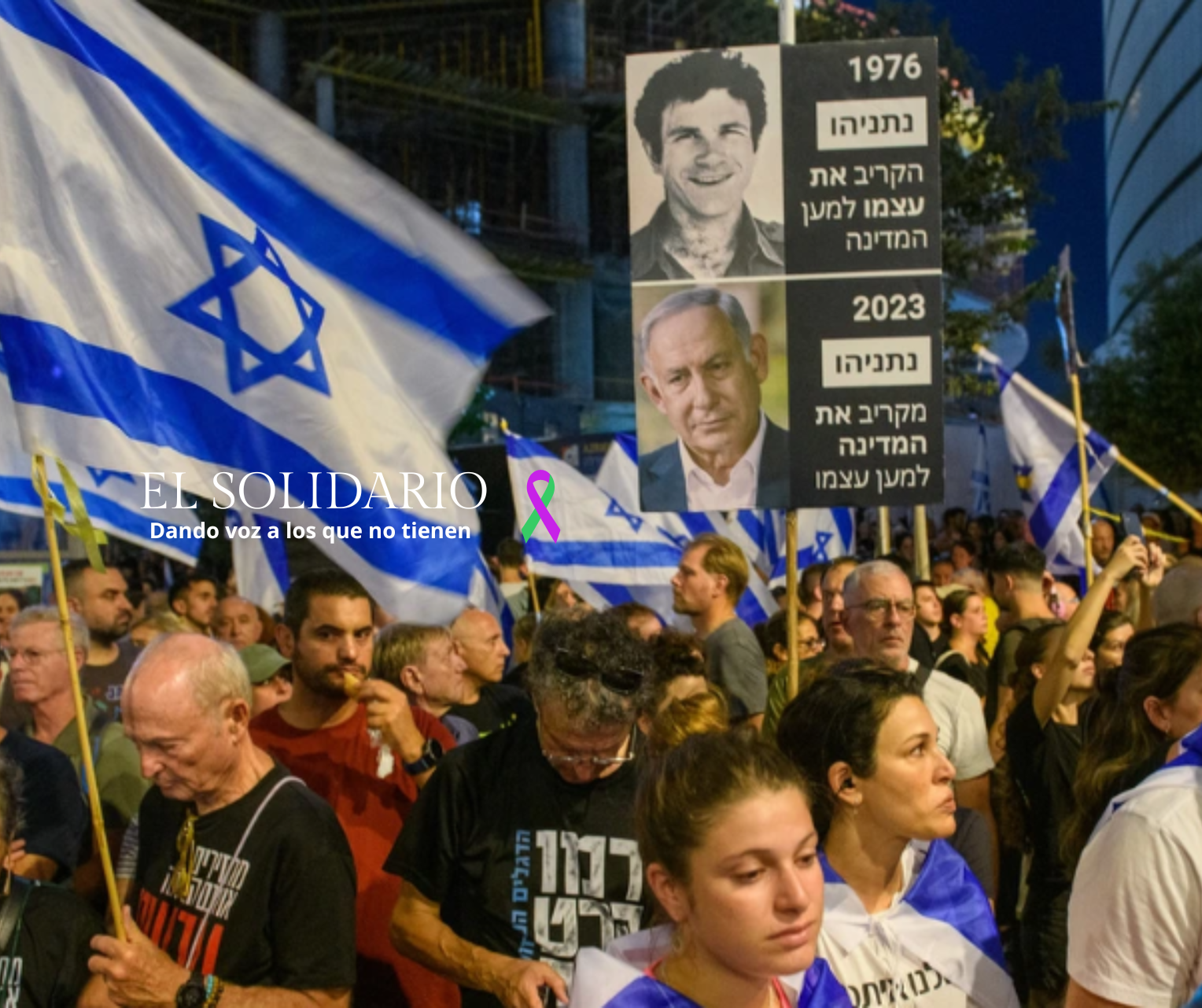Huelga general en Israel le exige a Netanyahu acuerdo de paz con Hamás para liberación de rehenes