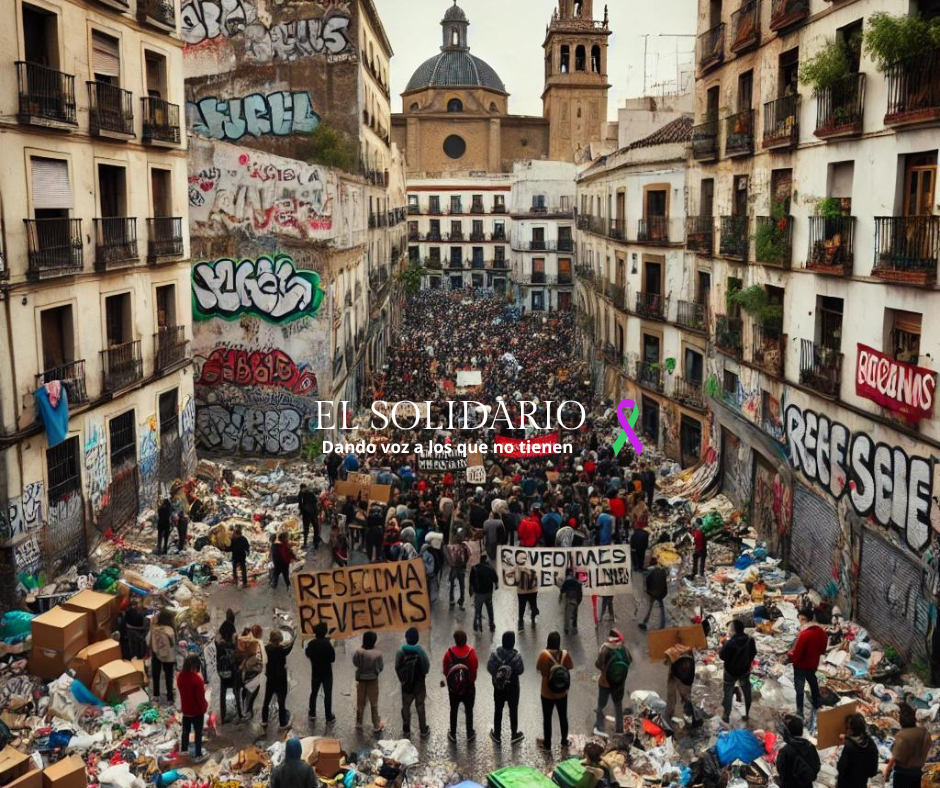 Los barrios obreros de Sevilla claman contra el abandono, la pobreza no se maquilla