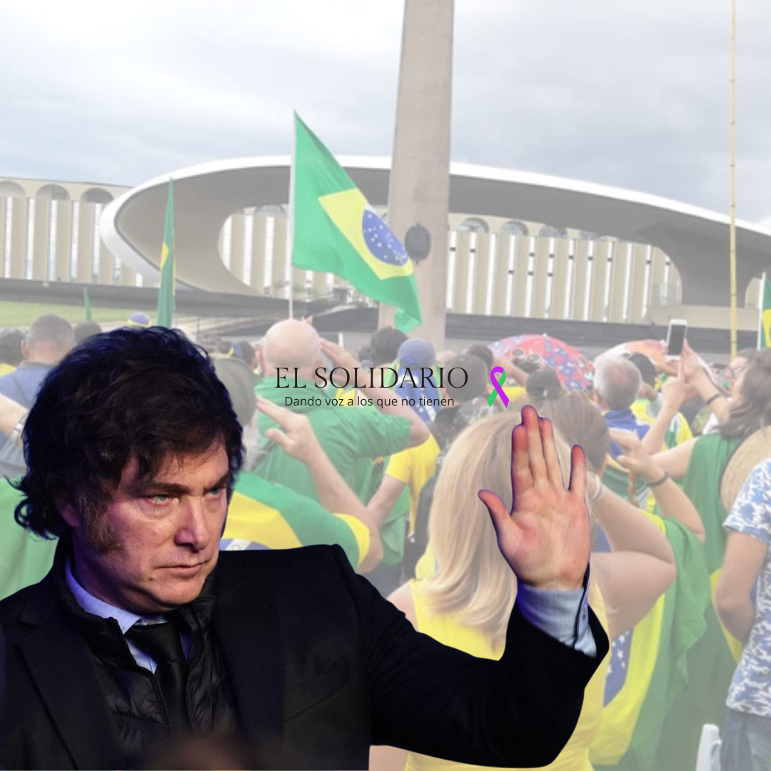 Milei no dará refugio a brasileños condenados por el intento de golpe de 2023