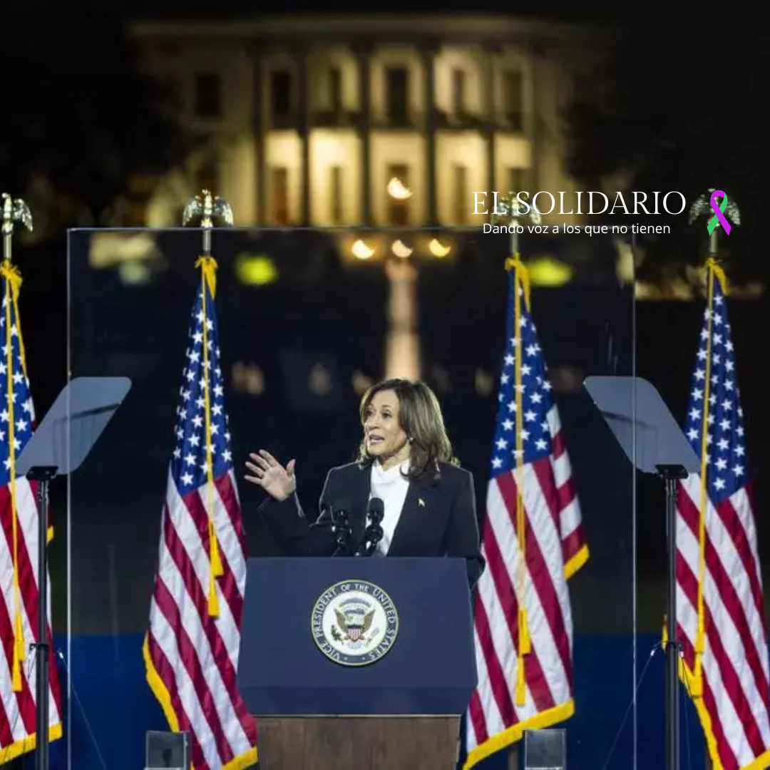 Kamala Harris apunta a Trump como amenaza para la democracia de EE.UU.