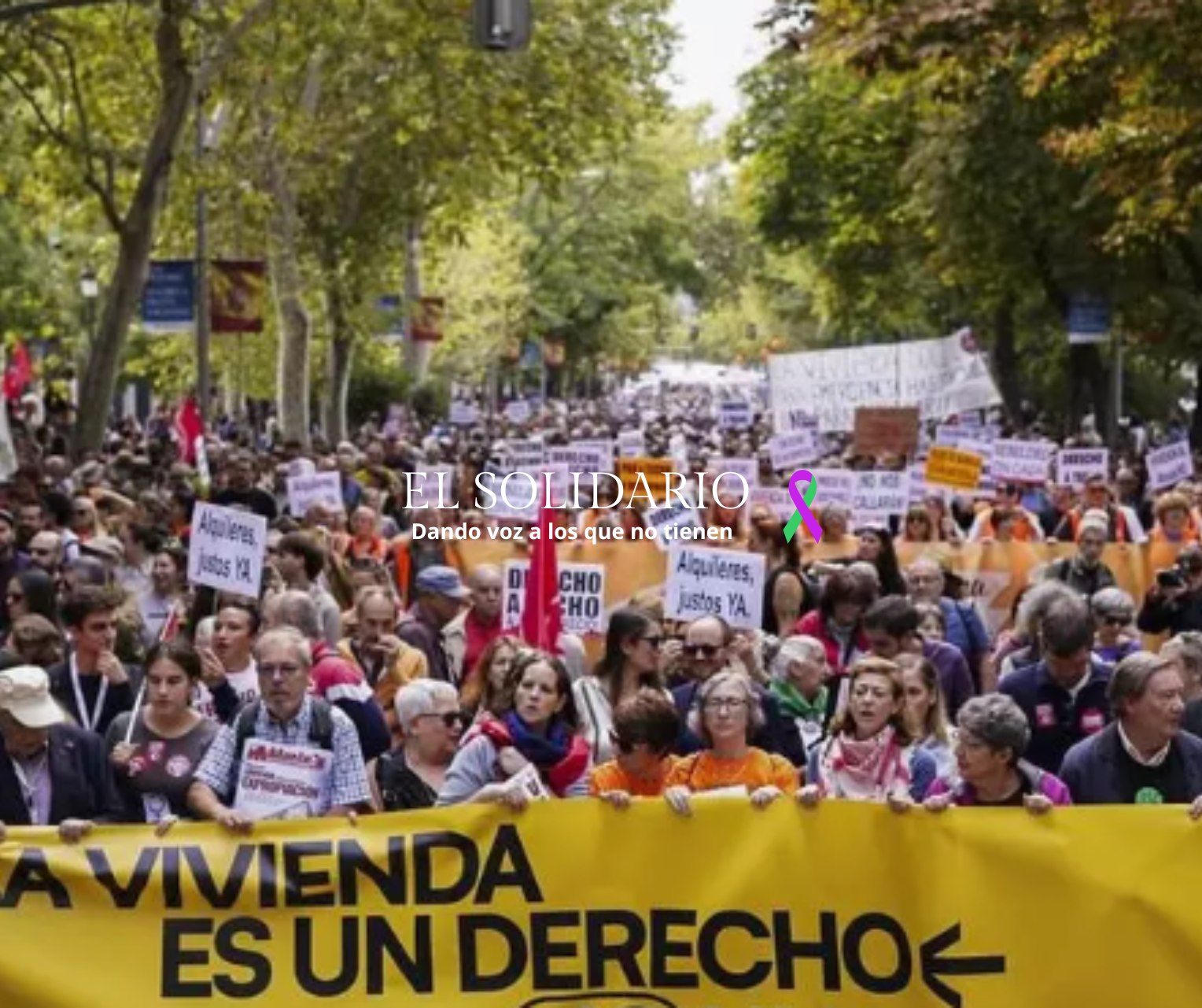 En las calles, miles claman por soluciones urgentes a la crisis de vivienda: “Los caseros nos roban el sueldo”