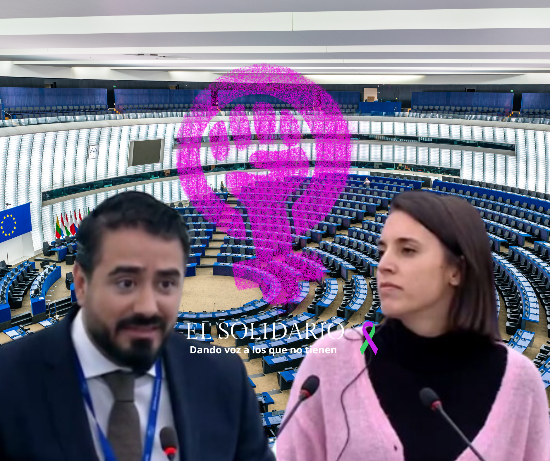 Contundentes lecciones de feminismo y derechos de  Irene Montero al controvertido Alvise Pérez