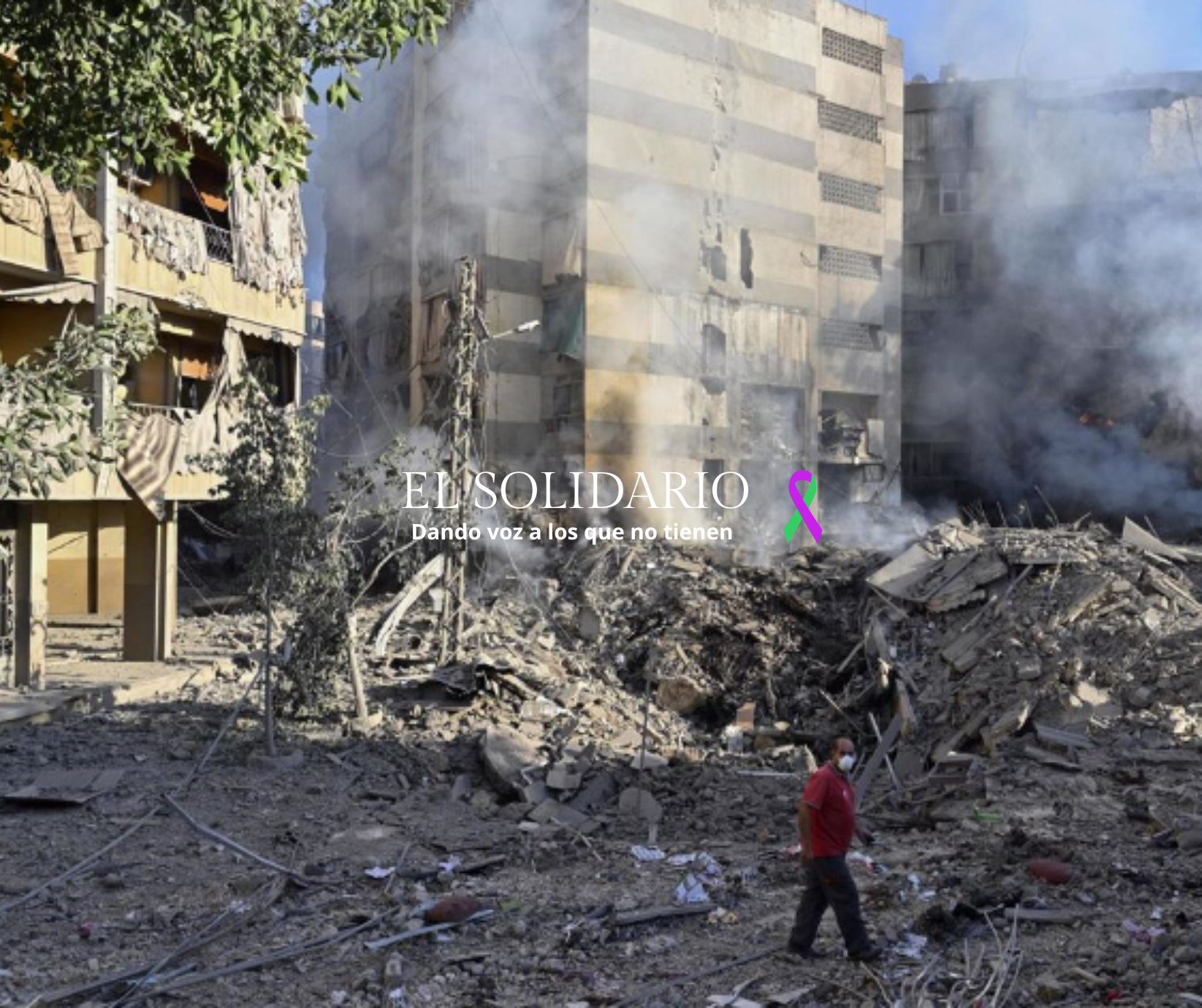 Brutal exterminio israelí en en Sur del Líbano deja ciudades abandonadas y miles de desplazados