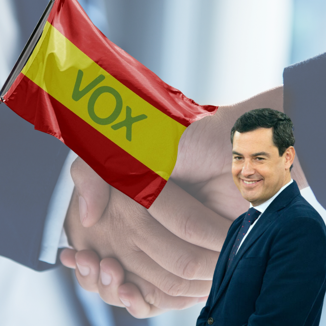 La Junta de Andalucía se alinea con Vox al establecer una cátedra de Hispanidad