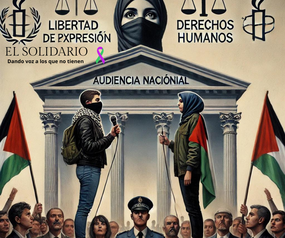 La solidaridad con Palestina atacada por VOX en la Audiencia Nacional