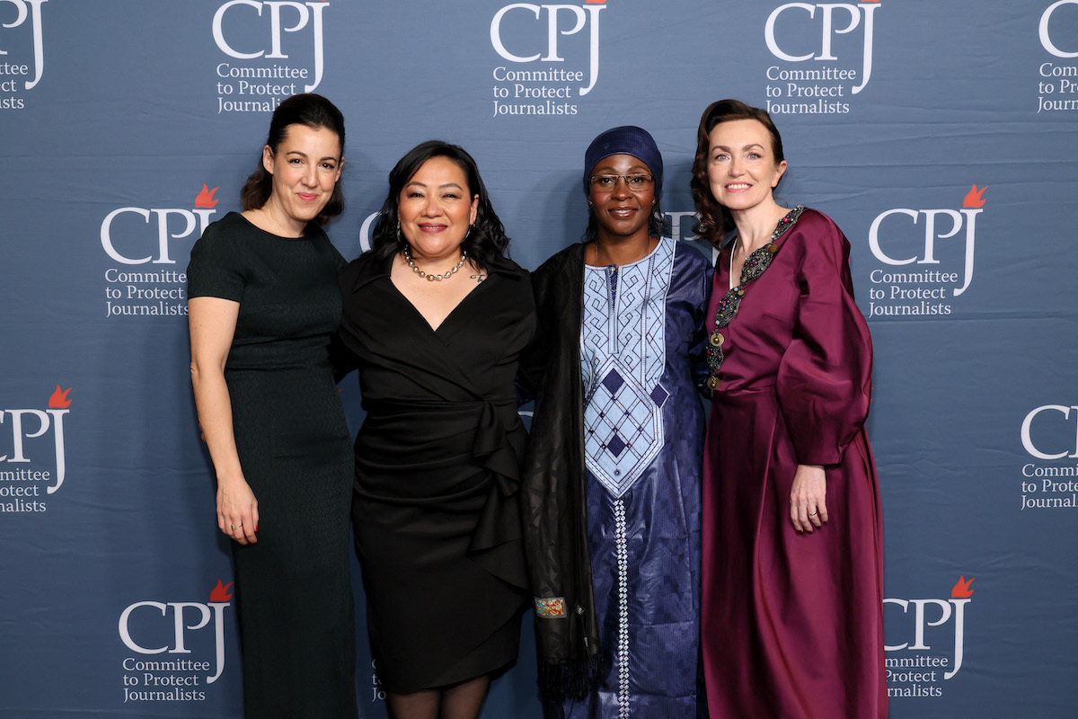 Premio a la libertad de prensa: reconocimiento a cuatro mujeres valientes 
