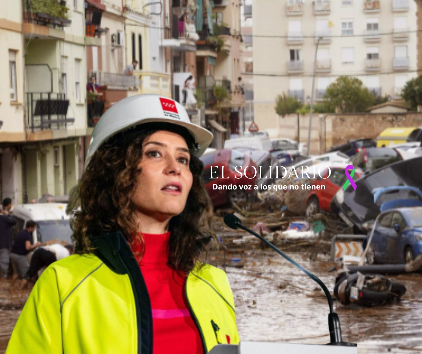 Mientras en Valencia sufren las consecuencias de la devastadora DANA, Ayuso planea viviendas públicas en zona de riesgo