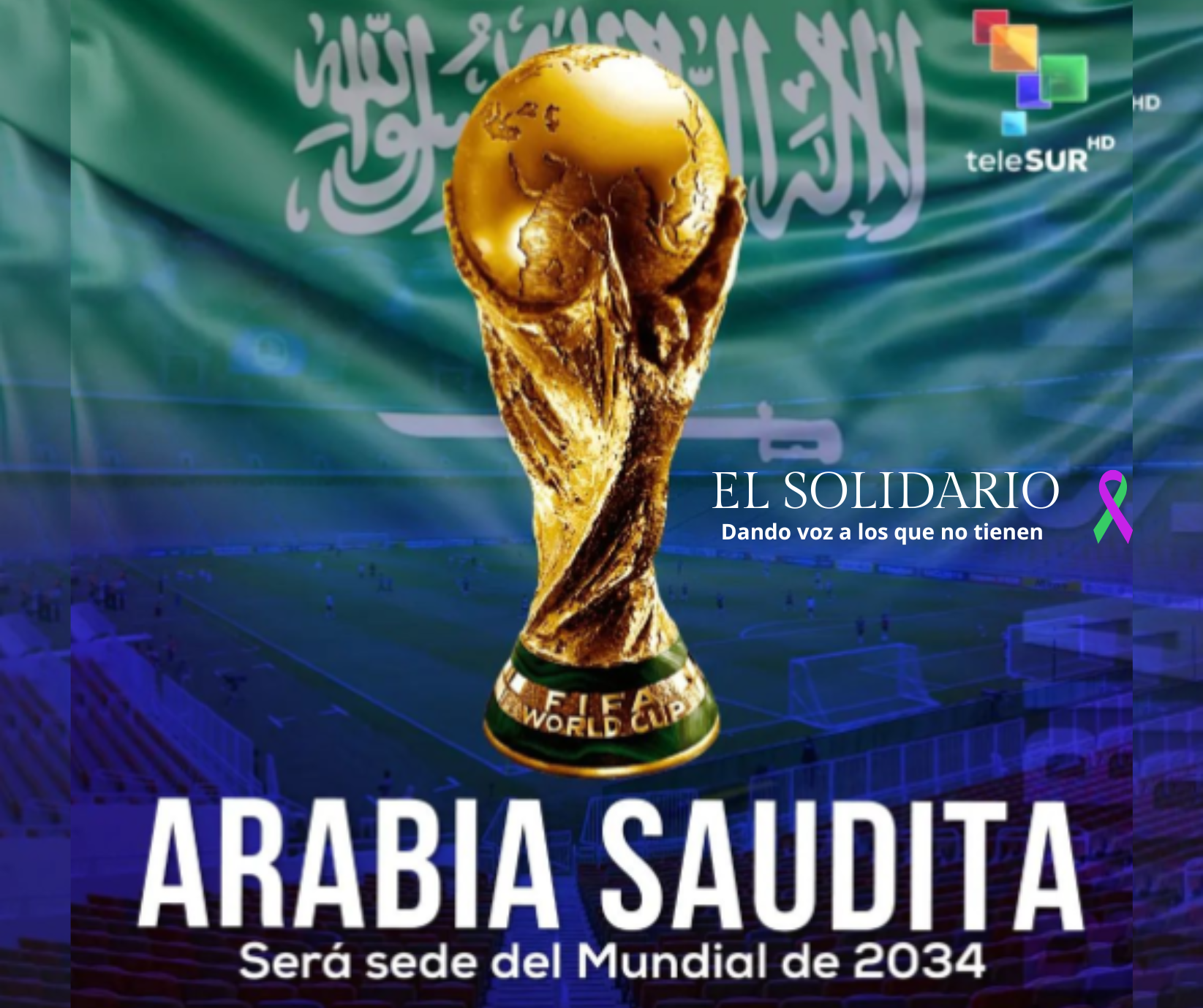 Exigen a la FIFA frenar la Copa Mundial 2034 hasta garantizar derechos humanos