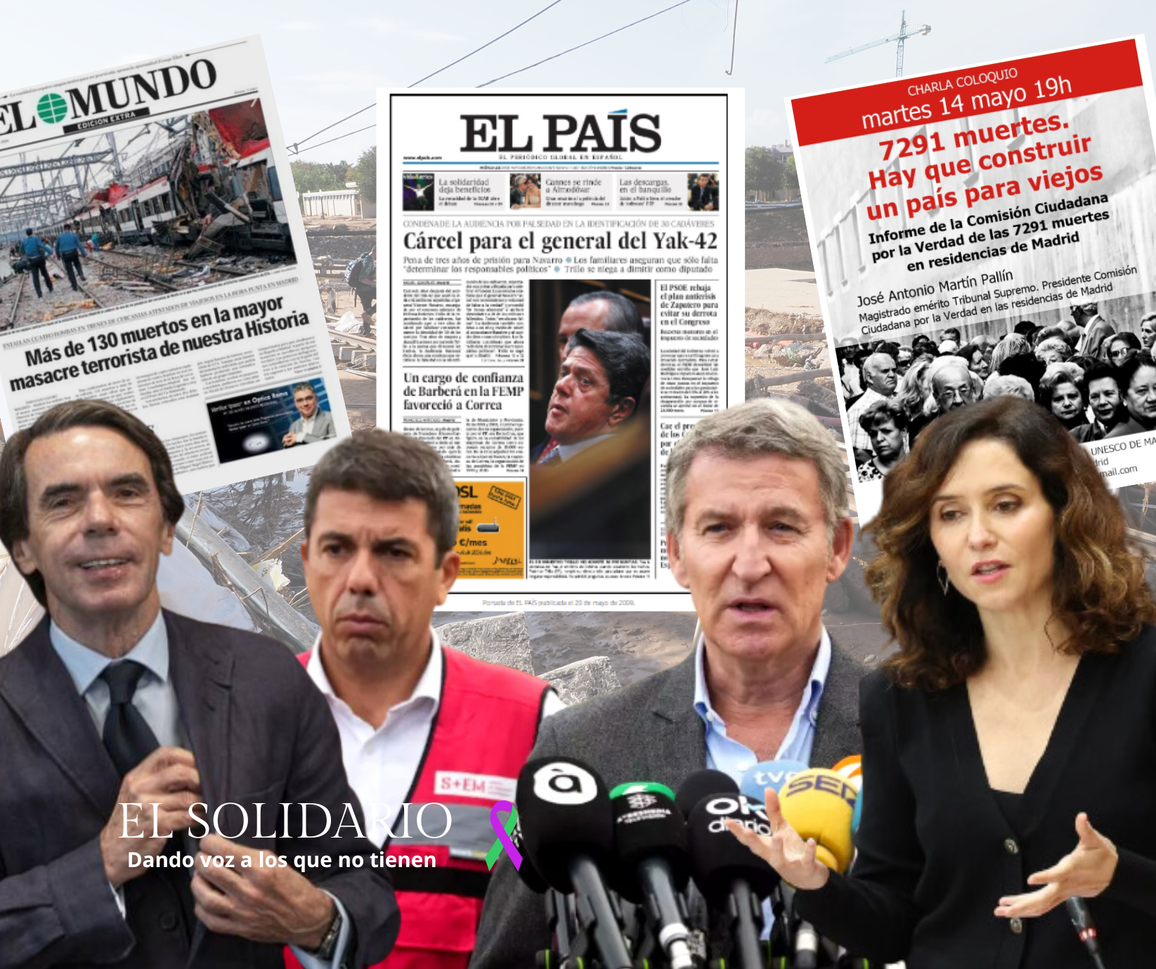 Prestige, Yak-42, 11M y ahora la DANA en València: el oscuro historial de evasión de responsabilidades ante las tragedias del PP  