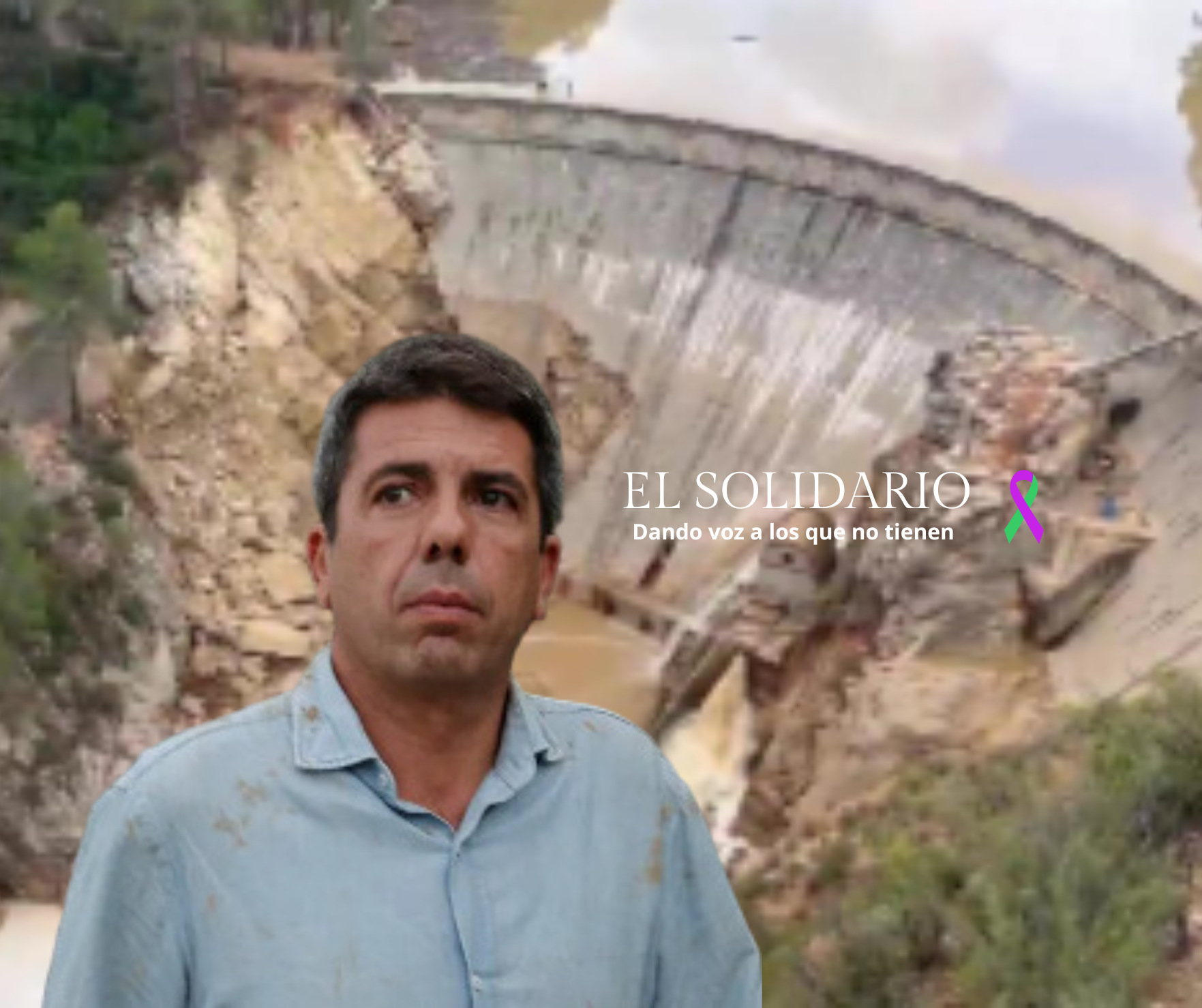 El colmo del descaro: Mazón adjudica a dedo 3,9 millones a condenado por Gürtel para reparar presa dañada por la DANA