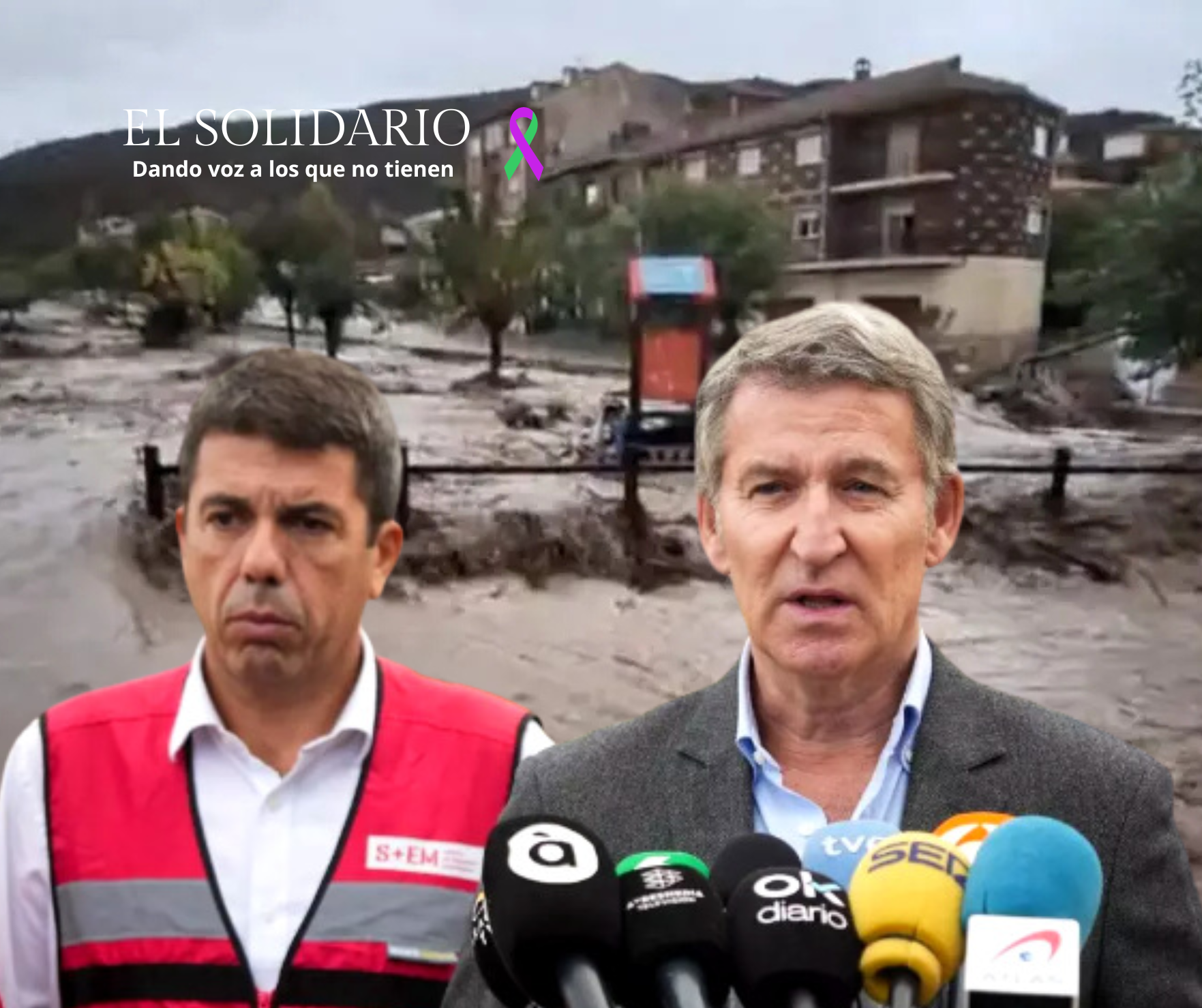 Feijóo defiende la nefasta gestión de Mazón mientras crece la indignación ciudadana por la DANA