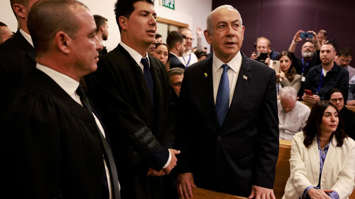 Netanyahu, primer ministro israelí, en el banquillo por corrupción