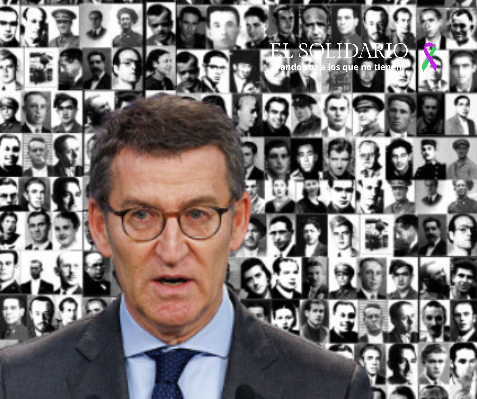 Feijóo minimiza cobardemente el valor de la memoria histórica y los derechos humanos