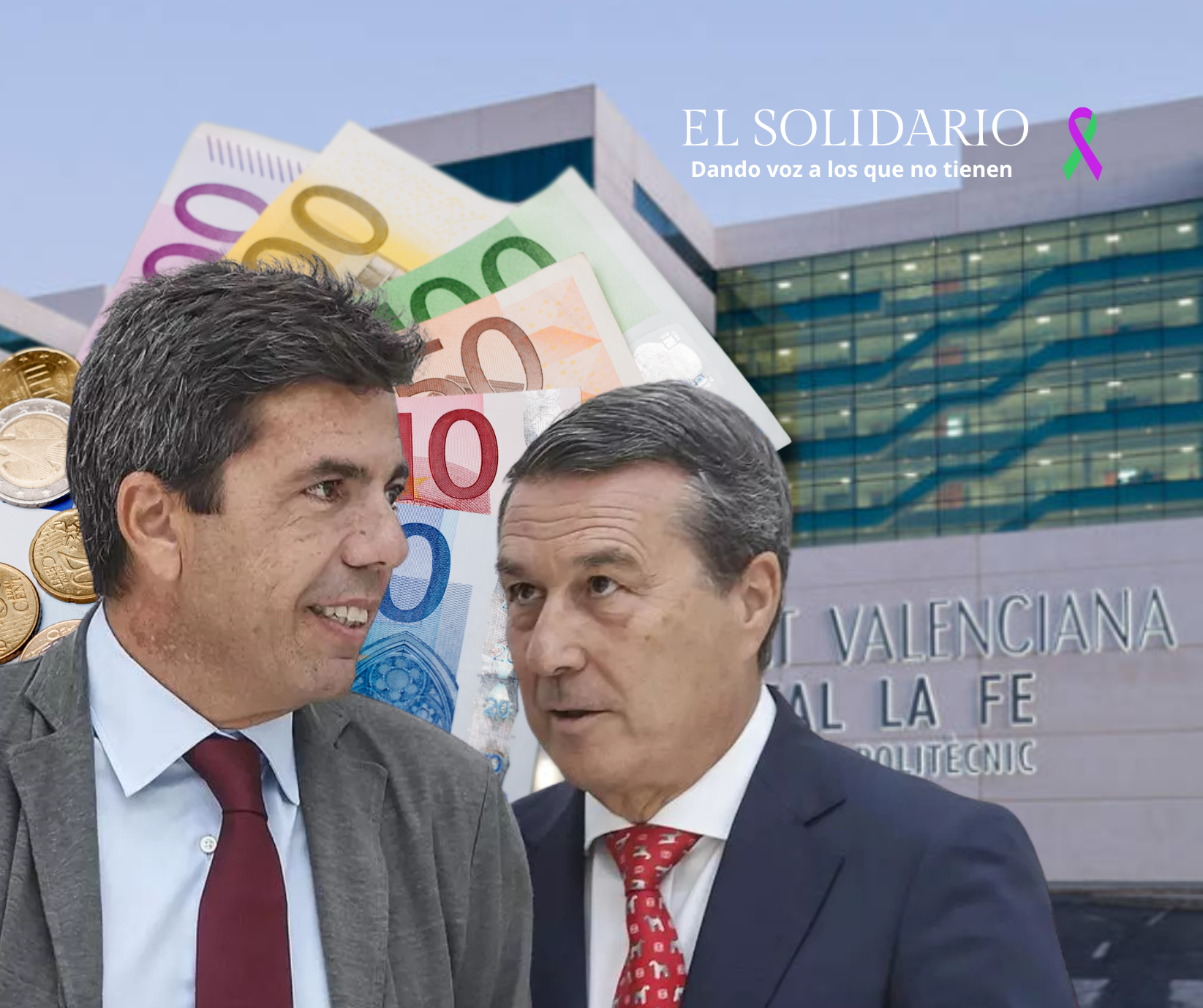 Sanidad Valencia le apuesta a modelo cuestionado y corrupto de contratación, direccionado por Mazón