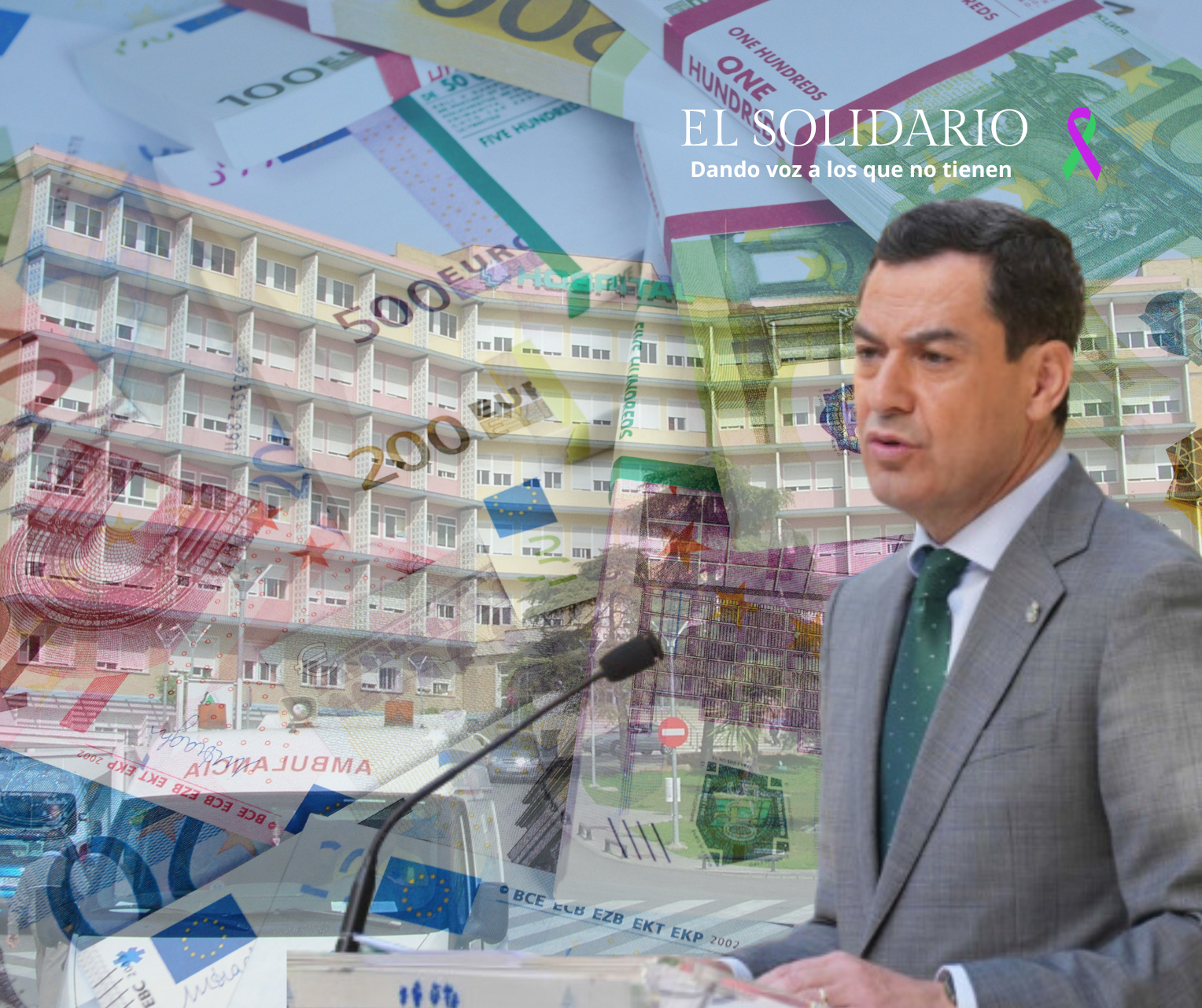 Más contratos, más precariedad; la absurda ecuación de Moreno Bonilla para la sanidad andaluza   