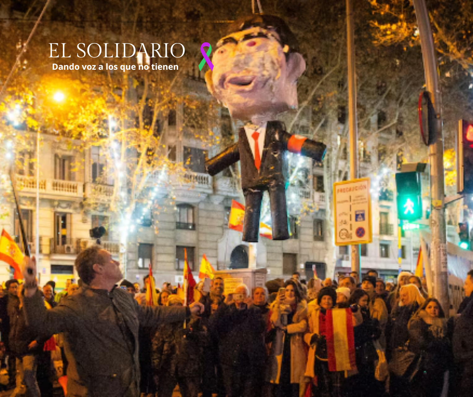 Violencia de los ultraderechistas en las manifestaciones contra Sánchez serán juzgadas