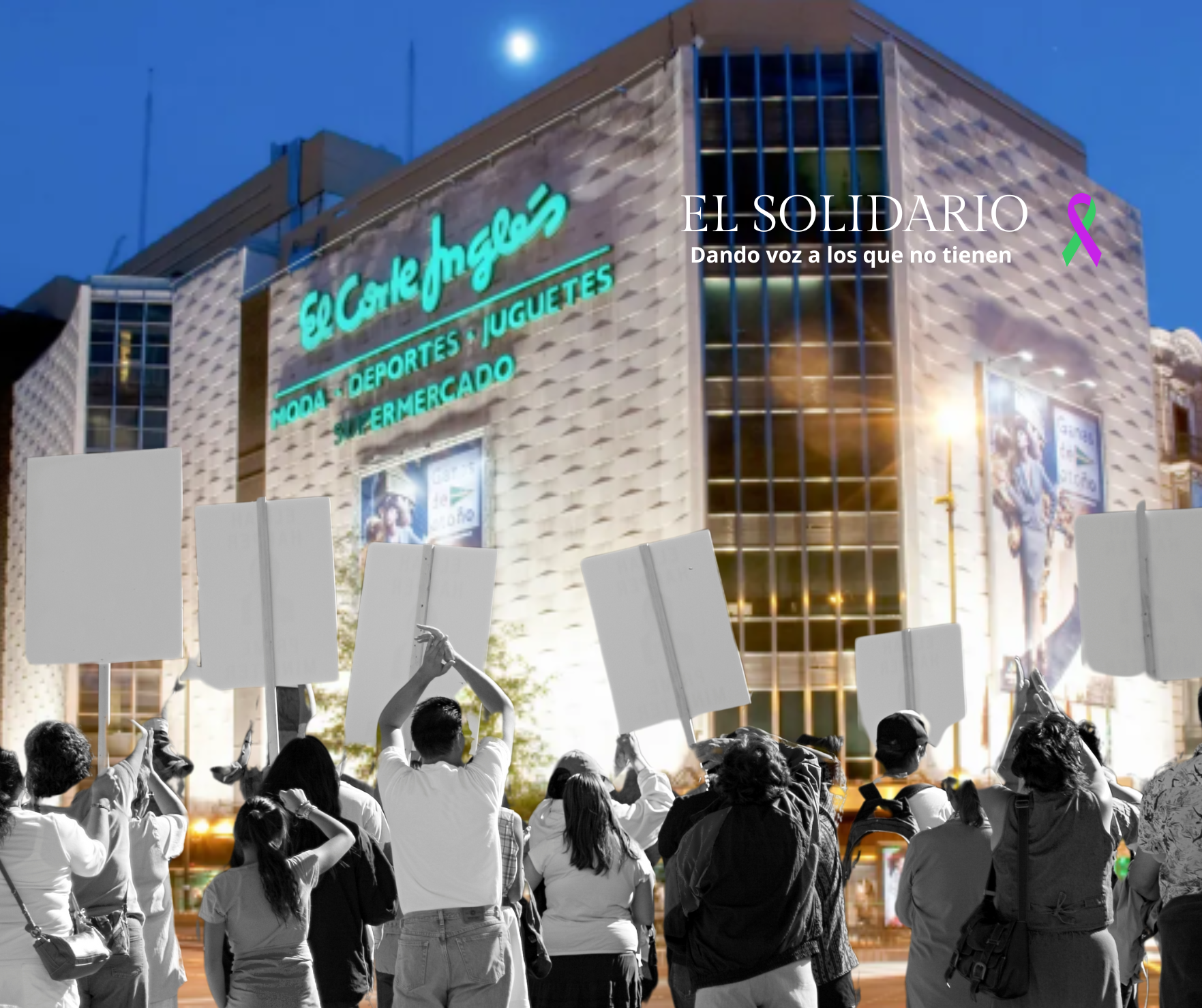 El Corte Inglés exprime a su plantilla mientras presume de grandeza