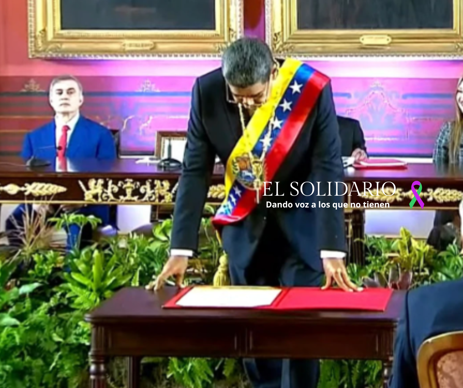 Maduro asume su tercer mandato en Venezuela en medio de protestas y aislamiento internacional