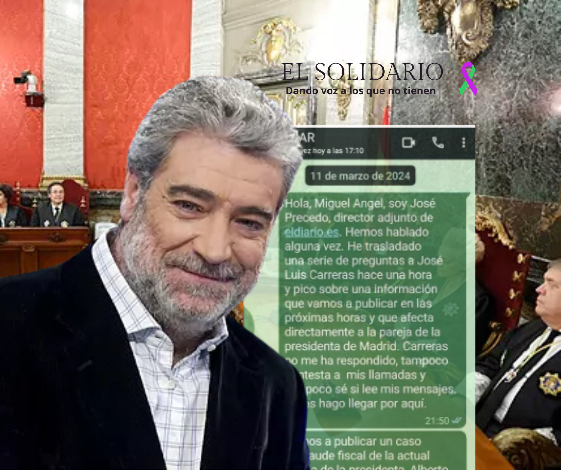 Miguel Ángel Rodríguez le mintió al Tribunal Supremo para defender a la pareja de Ayuso