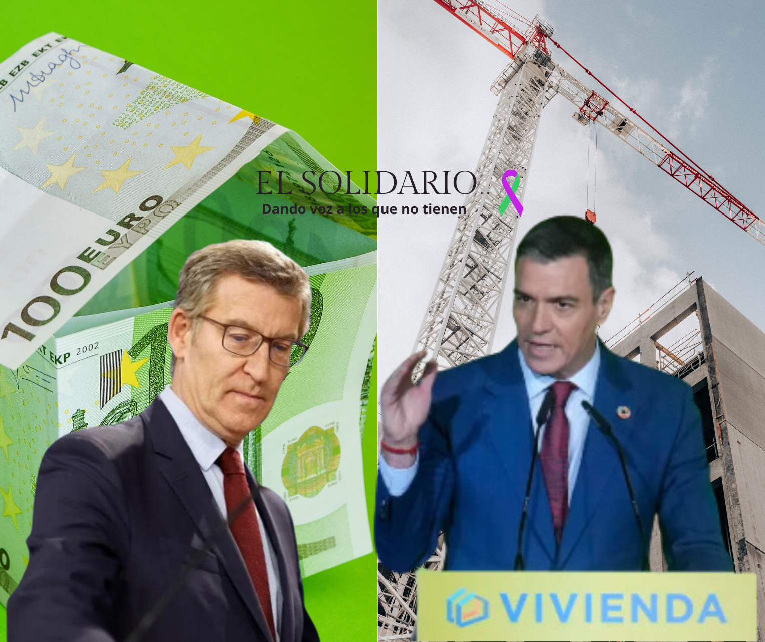 PSOE defiende la vivienda pública, mientras que el PP resguarda un mercado abusivo y desigual
