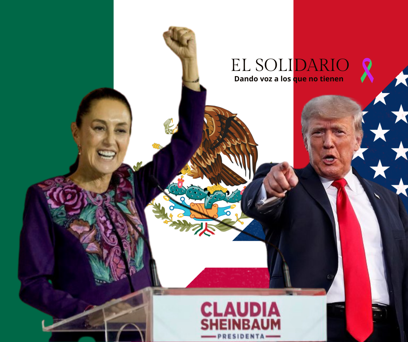Desde México, Claudia Sheinbaum desafía a Trump y a sus políticas proteccionistas, xenófobas y neoliberales