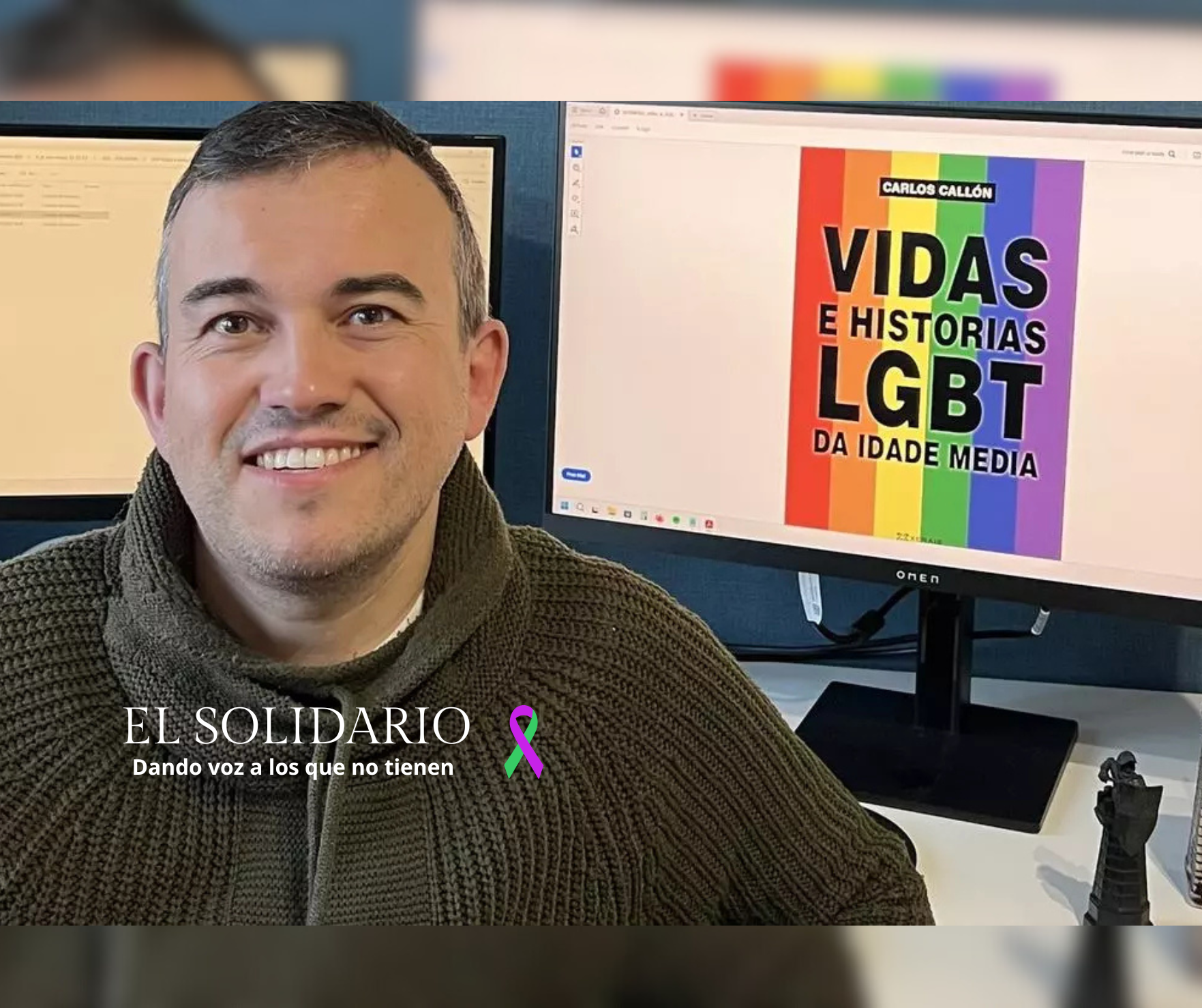 Escritor Carlos Callón recibe amenazas por su obra ‘Vidas e historias LGBT de la Edad Media’