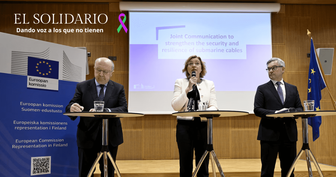 La UE refuerza la seguridad de sus cables submarinos ante ataques en el Báltico