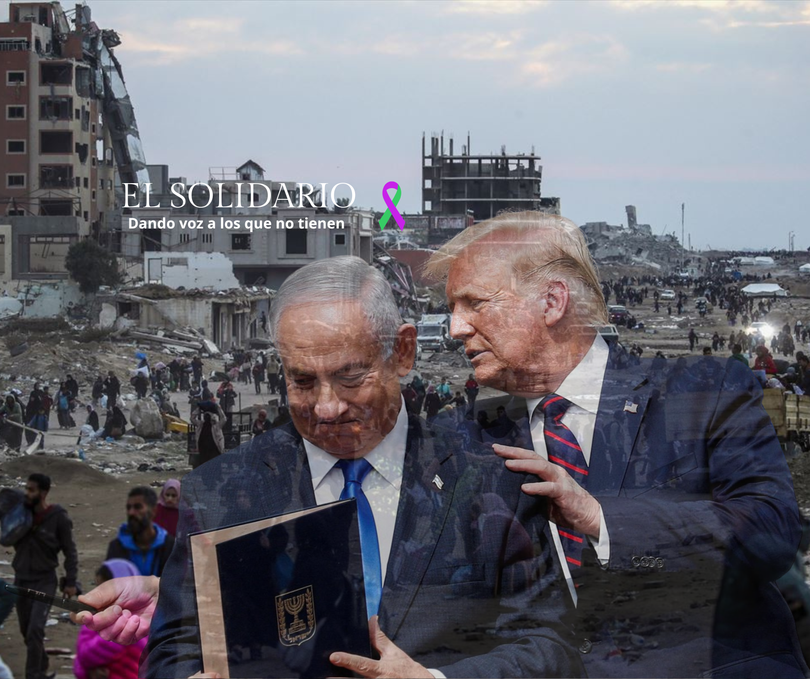 Trump y Netanyahu ejecutan un plan de limpieza étnica en Gaza ante la mirada pasiva del mundo