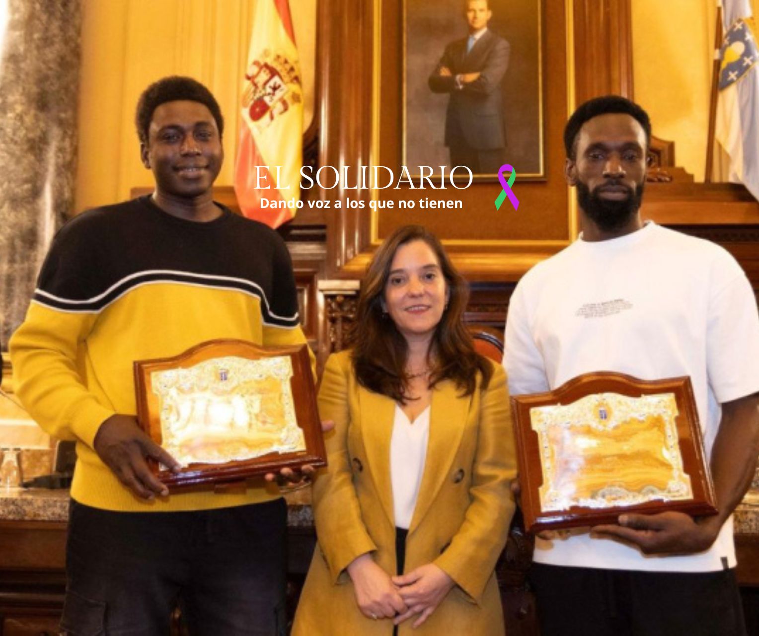 A Coruña nombra hijos adoptivos a los senegaleses que intentaron salvar a Samuel Luiz