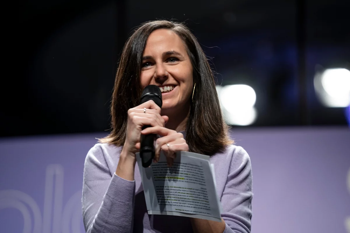 Ione Belarra apuesta por liderar una izquierda fuerte y autónoma en Podemos 