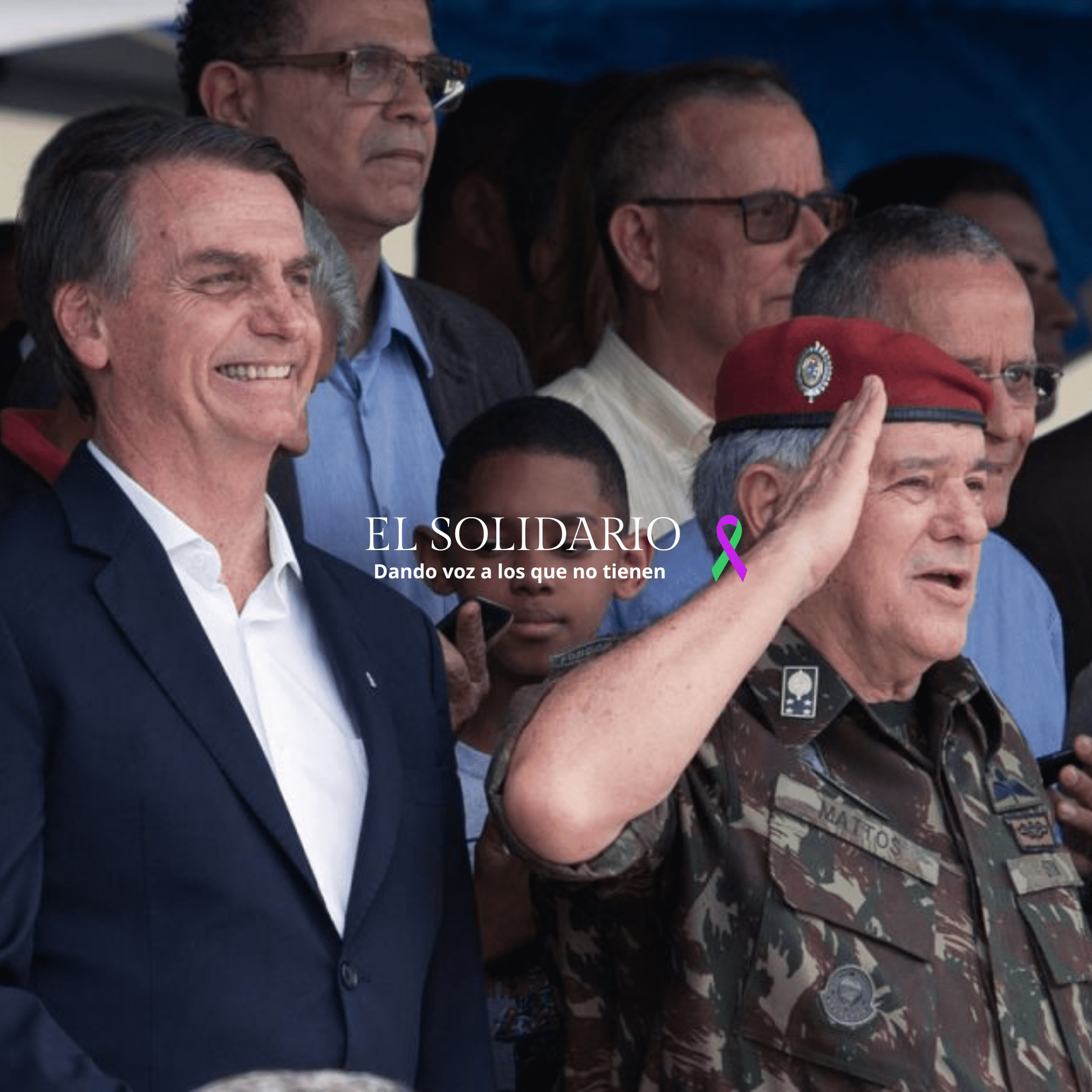 Bolsonaro y generales acusados de golpismo por la justicia brasileña en un acto amenazó a la democracia en Brasil