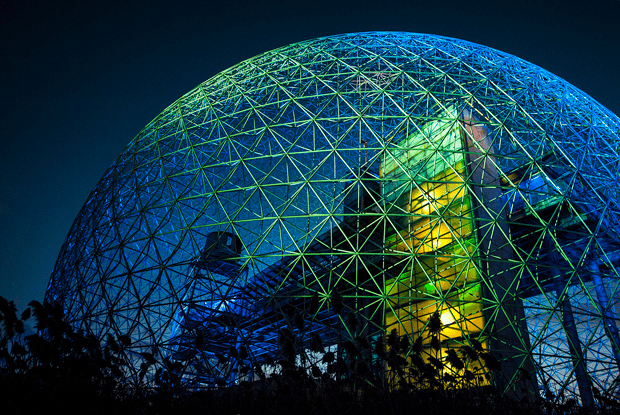 EN IMAGEN: LA BIOSFERA DE MONTREAL