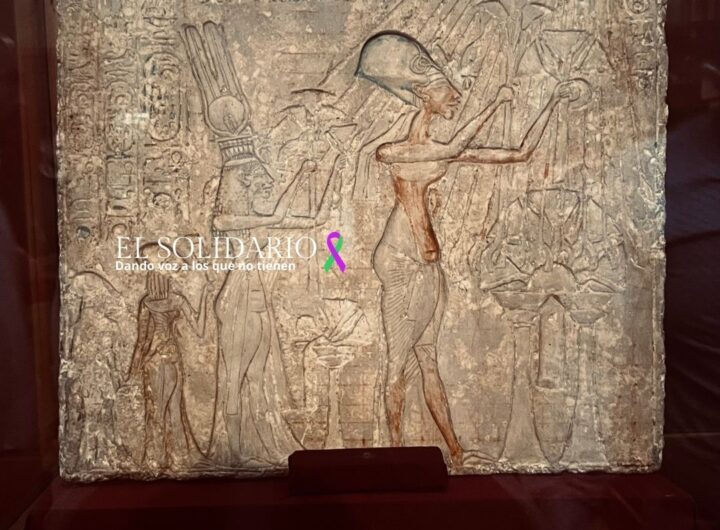 Relief of Akhenaten Museo del Cairo / Alfonsina Esquivel / El Solidario