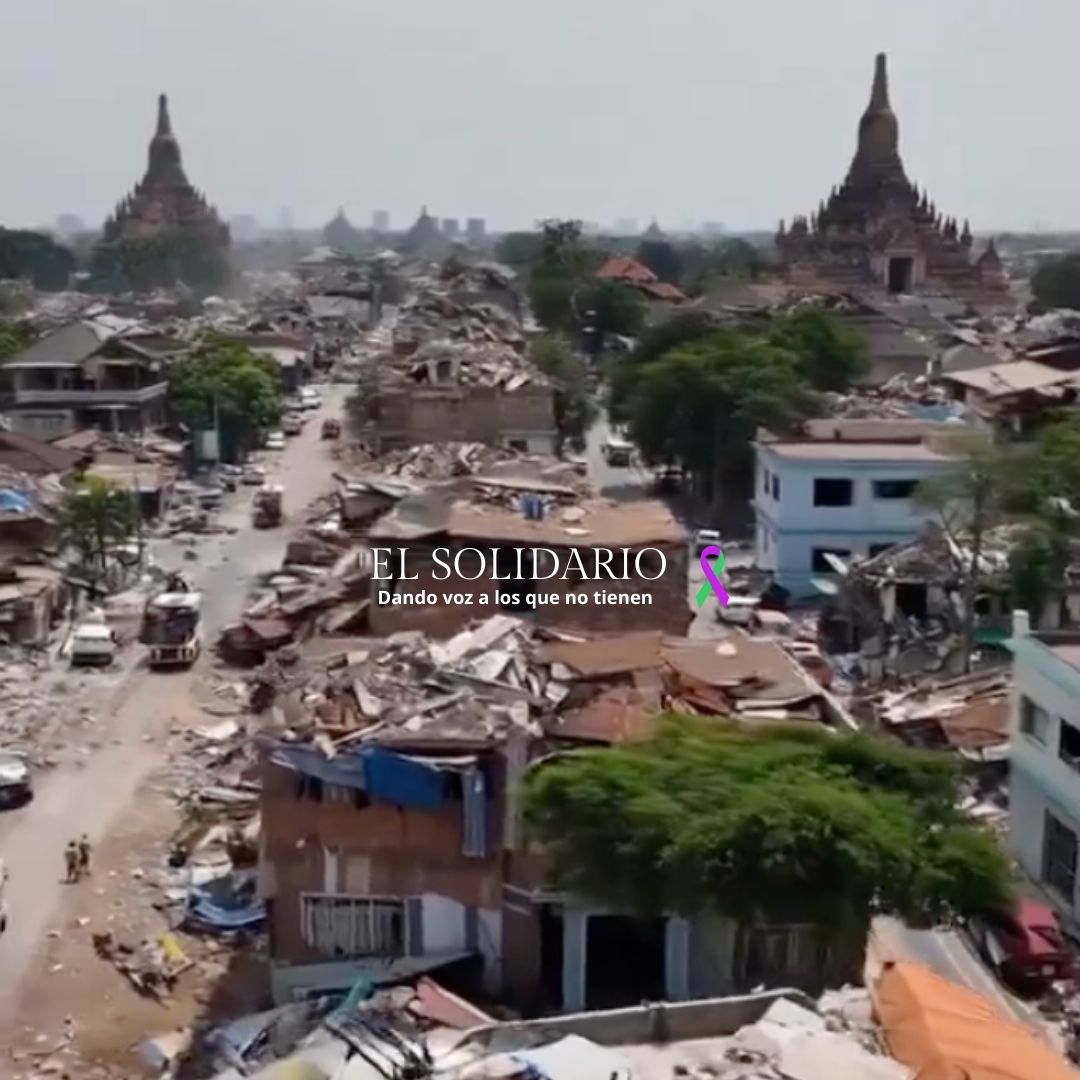 Myanmar en ruinas entre la guerra civil, la represiva dictadura y el desastre natural