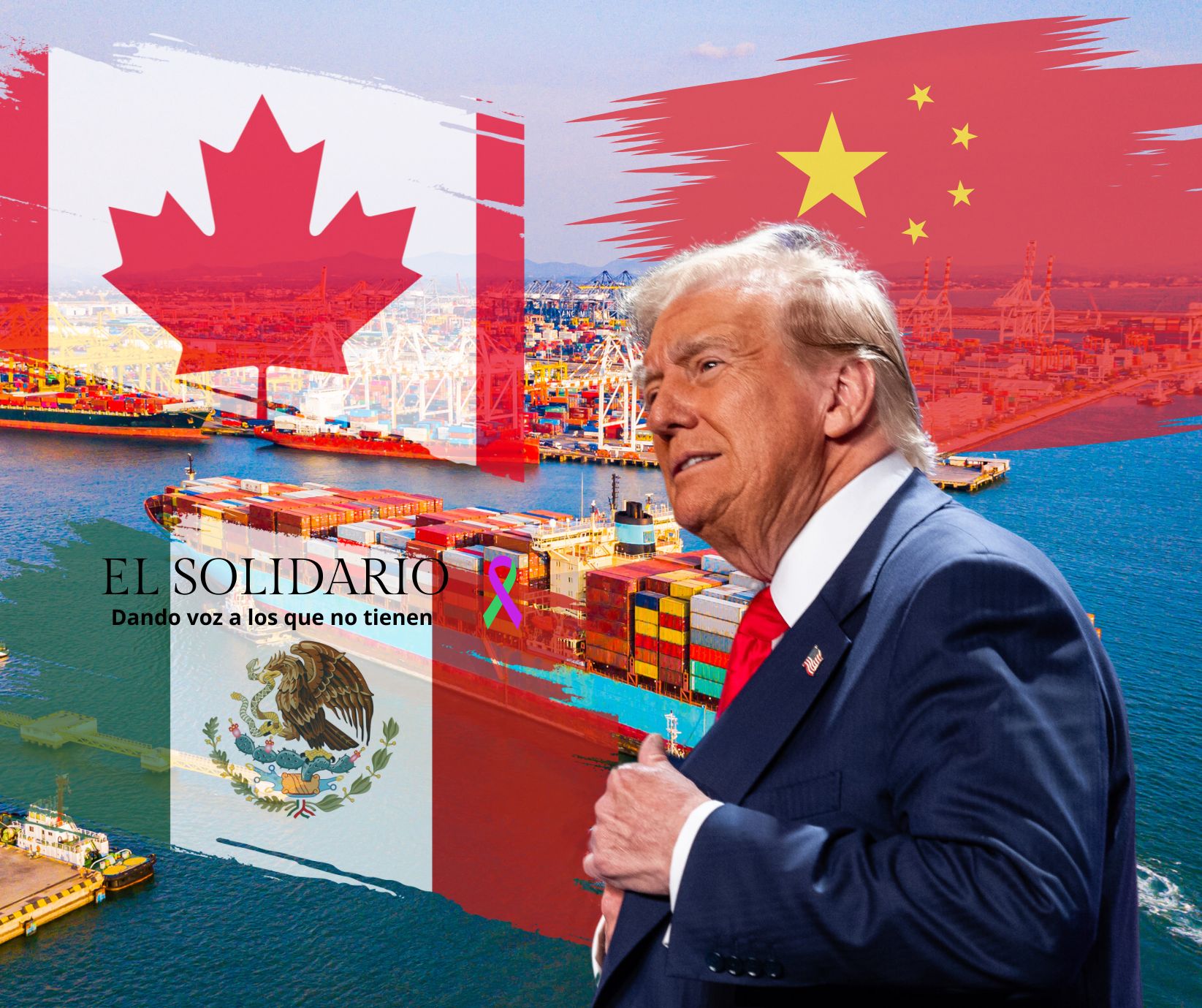 Trump desata una guerra comercial contra China, México y Canadá que amenaza la estabilidad y la economía global