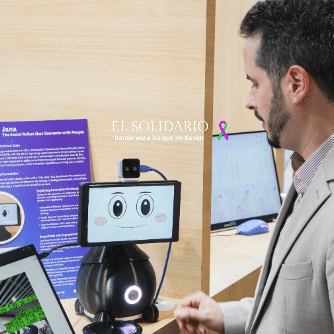 Eurecat presenta a Jana: el robot social con la misión de mejorar la comunicación en entornos clínicos